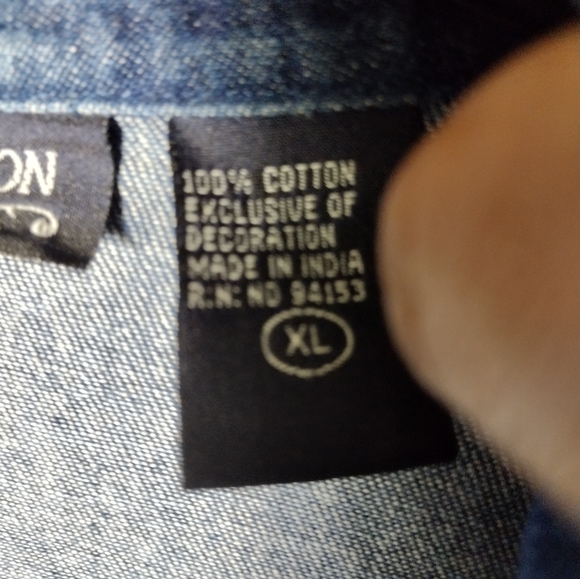 Denim stud jacket - Picture 5 of 6